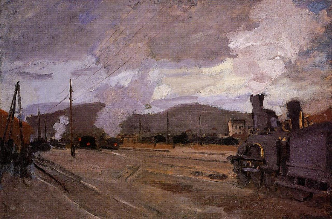 The Railroad Station at Argenteuil 1872